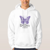 Epilepsy Butterfly Hoodie (Voorkant)