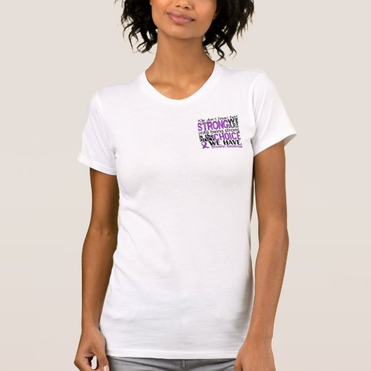Epilepsy hoe sterk we zijn t-shirt (Voorkant)