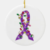 Epilepsy kerstlampje keramisch ornament (Achterkant)