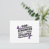 Epilepsy quote briefkaart (Staand voorkant)