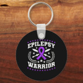 Epilepsy Warrior Sleutelhanger (Voorkant)