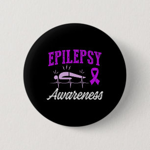 Epileptische Krijger Overlevende 25 Ronde Button 5,7 Cm