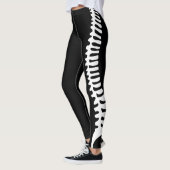 Épine squelettique reflétée legging avec des (Gauche)