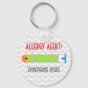 Epinefrine Medicine Kinder Gepersonaliseerde aller Sleutelhanger