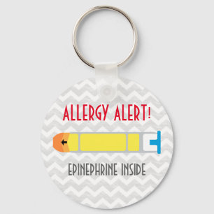 Epinephrine Allergy Alert Sleutelhanger