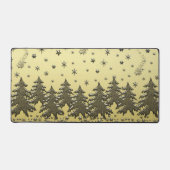 Épinette d'or, flocon de neige sous ciel étoilé (Recto)