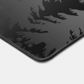 Épinettes silhouettes dans la lueur des étoiles de (Coin)