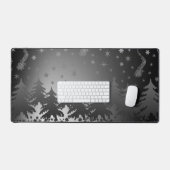 Épinettes silhouettes dans la lueur des étoiles de (Clavier et souris)