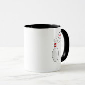 Épingle de Bowling drôle pour Bowlers Mug (Devant droit)