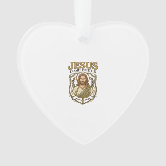 Épinglette en émail Jésus Style Épinglette en émai (devant)