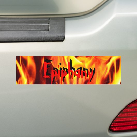 Epiphany Bumpersticker (Op auto)