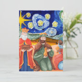 Epiphany Feestdagenkaart (Staand voorkant)