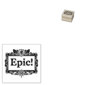 Episch rubberstempel (Gestempeld)
