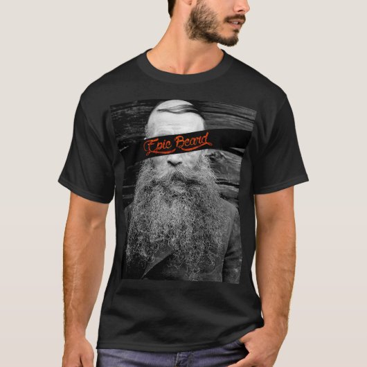 Epische baard t-shirt (Voorkant)