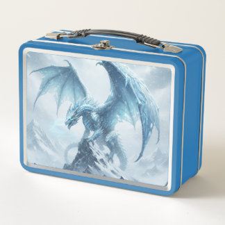 Epische Blauwe IJsdraak