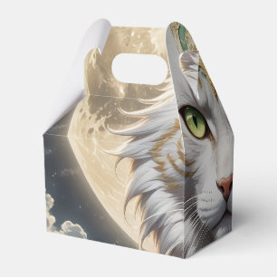 Epische gepantserde kattenkrijger bedankdoosjes