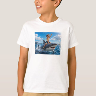 Epische haifder oceaan avontuur kids T-shirt