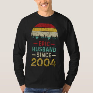 Epische man sinds 2004 paar 19e jaar bruiloft A T-shirt