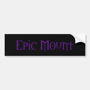 Epische Mount bumpersticker