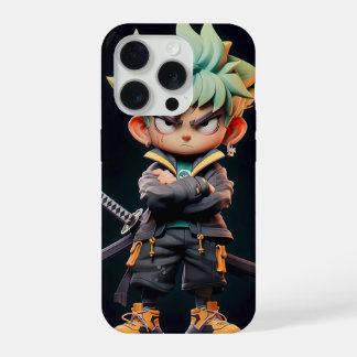 Epische Roronoa Zoro Chibi Editie iPhone 15 Pro Hoesje