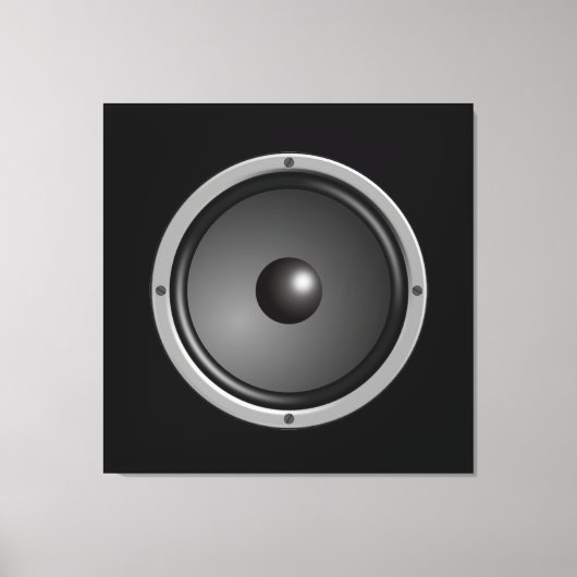 epische spreker canvas afdruk (Voorkant)