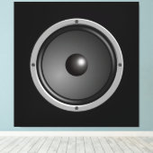 epische spreker canvas afdruk (Insitu (Houten vloer))