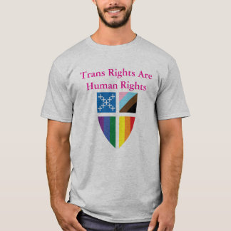 Episcopaalse Transrechten Zijn Mensenrechten T-shirt