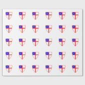 Episcopal Shield Cadeaupapier (Vlak)