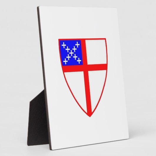 Episcopal Shield Fotoplaat (Zijkant)