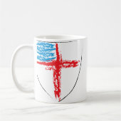 Episcopal Shield Koffiemok (Links)