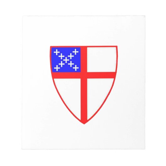 Episcopal Shield Notitieblok (Voorkant)