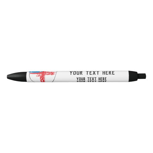 Episcopal Shield Pen (Voorkant)