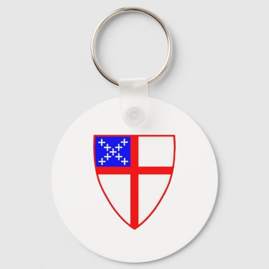 Episcopal Shield Sleutelhanger (Voorkant)