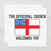 Episcopale kerk kaart (Voorkant / Achterkant)