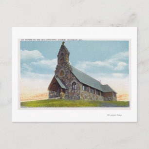 Episcopale kerk van St. Peters-by-the-Zee Briefkaart
