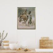 Episode uit Napoleon's Retreat Poster (Keuken)