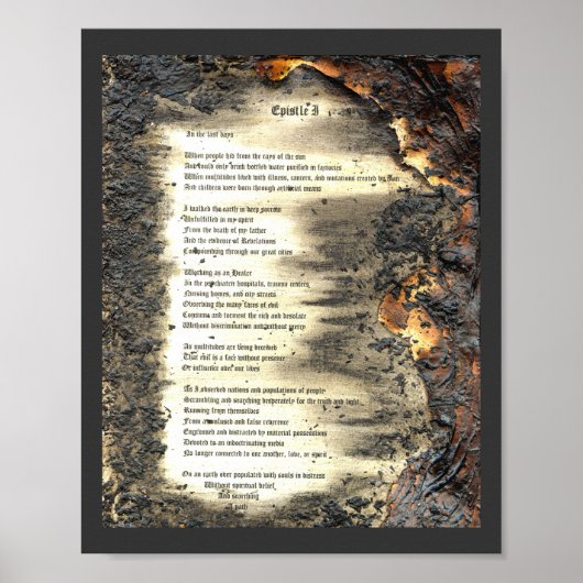 Epistle I Poster (Voorkant)
