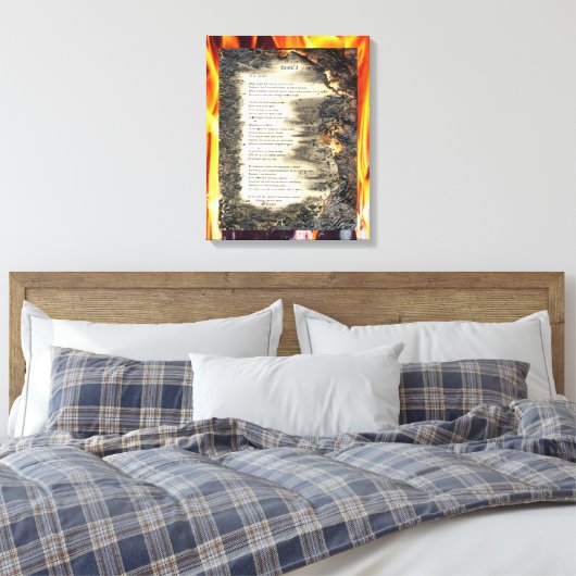Episton 1 canvas afdruk (Insitu (Slaapkamer))