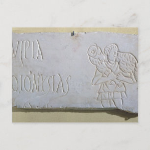 Epitaph met een opluchting van de Good Shepherd Briefkaart