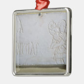 Epitaph met een opluchting van de Good Shepherd Metalen Ornament (Links)