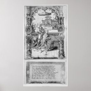 Epitaph van Margaret of Austria Poster