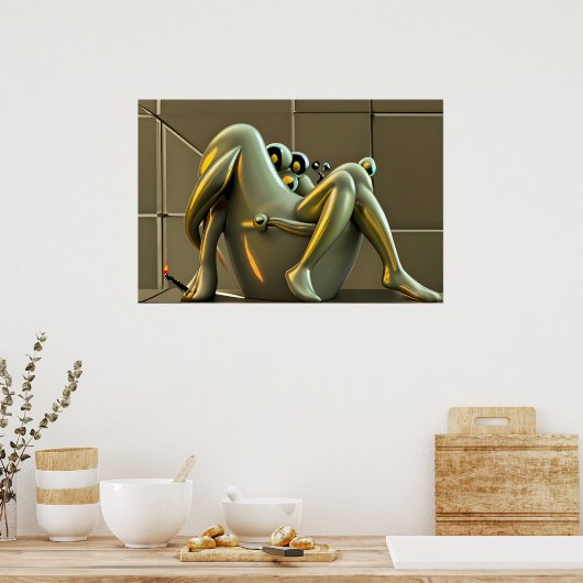 Epitome of Hyperbole Poster (Keuken)