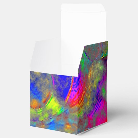 "Epitome van Kleur" Favor Box Bedankdoosjes (Geopend)