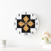 Époque Biblique Éthiopienne - Horloge Murale Ronde (Maison)