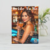 Épouse De Couverture De Magazine À Être Invitation (Debout devant)