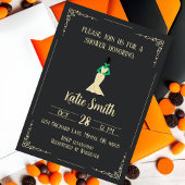 Épouse de Frankenstein Halloween Invitation nuptia