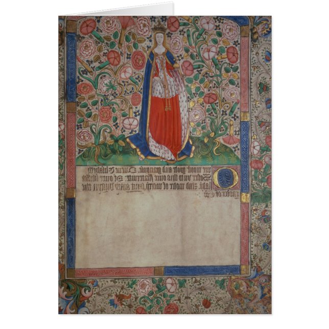 Épouse de la Reine d'Elizabeth Woodville du Roi (Devant)