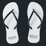 Épouse de l'équipe Maid of Honor Bridal Party Flip<br><div class="desc">Personnalisez le texte personnalisé ci-dessus. Vous pouvez trouver d'autres éléments de coordination dans notre collection "For Team Bride".</div>