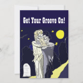 Épouse de squelette et Invitation d'Halloween Groo (Devant)