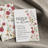 Épouse en fleur | Invitation de douche nuptiale
